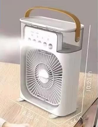 3in1 Luchtkoeler Ventilator USB LED Nachtlicht Bevochtiger, Witgoed en Apparatuur, Ventilatoren, Verzenden, Nieuw