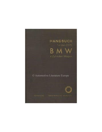 1935 BMW 309 INSTRUCTIEBOEKJE DUITS