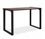 Tafel | Bruin-Zwart | Hardhout | Hoog | 220x80x110cm, Verzenden, Nieuw in verpakking