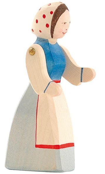 Ostheimer boerin houten speelfiguur van €30,50 voor €29,90, Ophalen of Verzenden, Nieuw