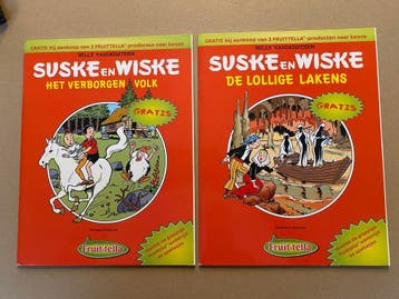 2 Reclame Uitgaven Suske Wiske - Fruit-Tella 2-Talig NIEUW, Verzenden, Suske en Wiske, Zo goed als nieuw, Boek of Spel