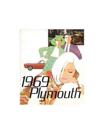 1969 PLYMOUTH PROGRAMMA BROCHURE FRANS, Boeken, Auto's | Folders en Tijdschriften, Nieuw, Author