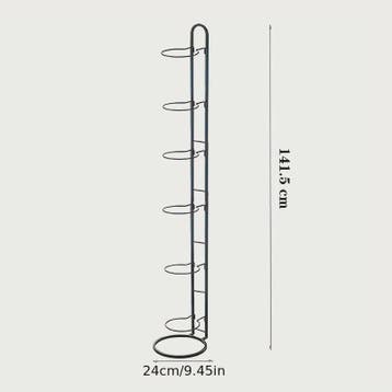 Zwarte Metalen Sportbal Organizer - Multifunctioneel Rek voo, Verzenden, Nieuw