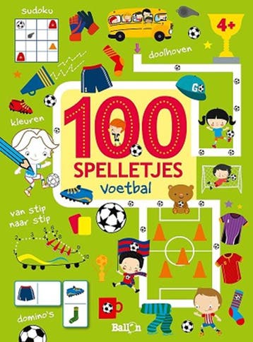 Ballon spelletjesboek voetbal 4+ -  van €6,99 voor €4,89, Ophalen of Verzenden, Nieuw