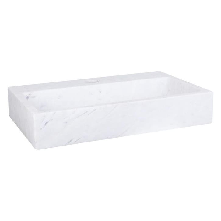 Differnz Flat small losse fontein marmer - wit, Doe-het-zelf en Verbouw, Sanitair, Nieuw, Verzenden