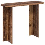vidaXL Wandtafel met opslag Oud hout 100 x 39,5 x 75 cm, Verzenden, Nieuw, Overige houtsoorten, 75 cm of meer