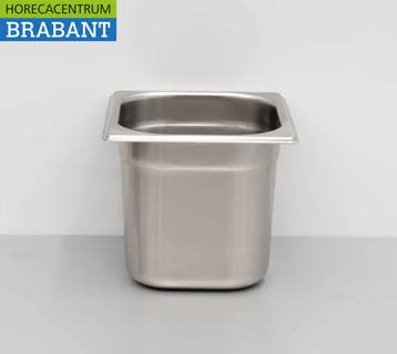 HCB RVS Gastronorm bak GN bak 1/6 Diepte 150 mm Horeca, Ophalen of Verzenden, Nieuw in verpakking