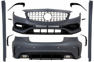 Facelift A45 AMG Look Body Kit voor Mercedes Benz A-Klasse W, Ophalen of Verzenden