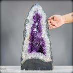 Natuurlijke amethistdruse uit Uruguay 18,8 kg - Kunstwerk