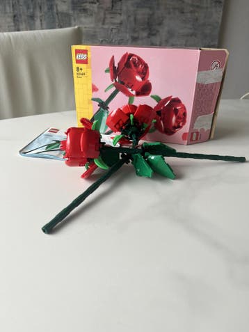 LEGO Rozen 40460, Zo goed als nieuw, Complete set, Lego
