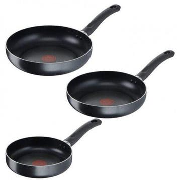 Pan Tefal EASY COOK 3delig | Antiaanbak &amp; Perfecte, Verzenden, Nieuw