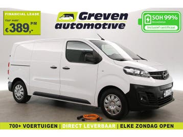 Opel Vivaro-e 75 kWh 136PK L2H1 | Snelladen | SOH 99% |, Automaat, Wit, Elektrisch, Opel