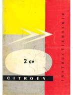 1960 CITROEN 2CV INSTRUCTIEBOEKJE NEDERLANDS