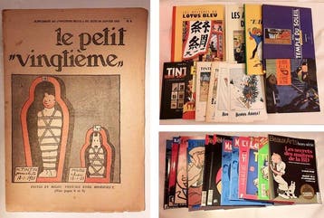 Tintin - Lot de revues et livres sur lunivers de Tintin -, Boeken, Nieuw