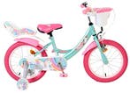 Volare Unicorn Kinderfiets - Meisjes - 16 inch - Groen, Verzenden, Nieuw, 16 inch