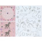 Activiteiten Placemat Happy Horses (6st), Ophalen of Verzenden, Nieuw