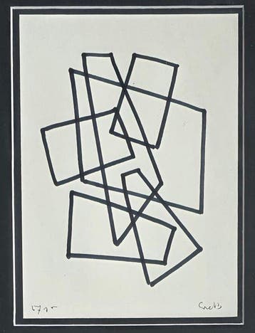 Siep Van Den Berg (1913-1998) - Abstracte geometrische