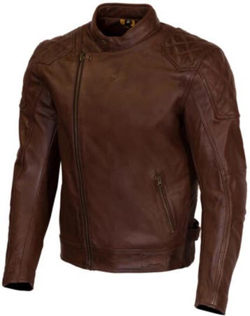 Merlin Chester D3O Cafe Bruin Leren Motorjas, Nieuw met kaartje, Jas | leer, Merlin, Heren