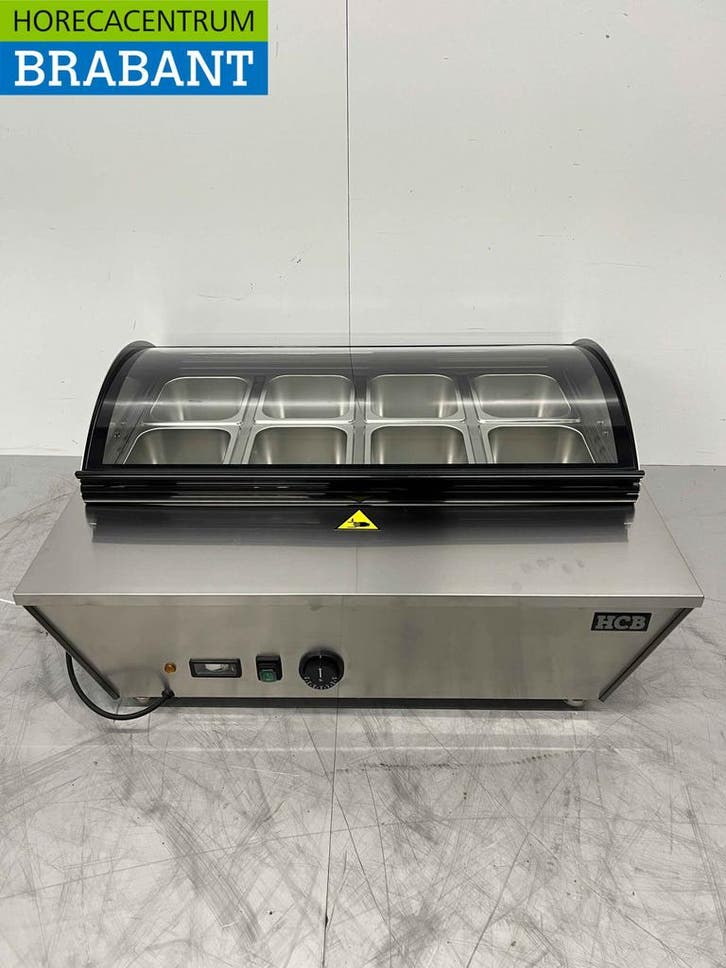 RVS Warmhoudvitrine 67 liter 76,5 cm 230V Horeca, Zakelijke goederen, Horeca | Keukenapparatuur, Nieuw in verpakking, Ophalen of Verzenden