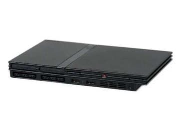 Losse Playstation 2 Console Slim Zwart - Defect voor Onde..., Ophalen of Verzenden, Zo goed als nieuw