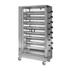 GGM Gastro | Gas kippengrill roterend - 47,2kW - 8 spitten |, Verzenden
