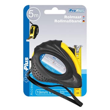 ProPlus Rolmaat 19 mm x 5 m - Extra Sterk & Flexibele Top, Ophalen of Verzenden, Nieuw