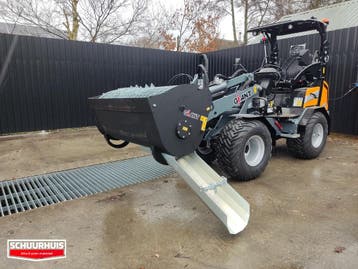 Betonmixbak betonmixer met zijuitloop, Ophalen