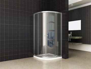 Eco 1/4 ronde douchecabine 5mm 900x900x1900 helder glas, Verzenden, Nieuw