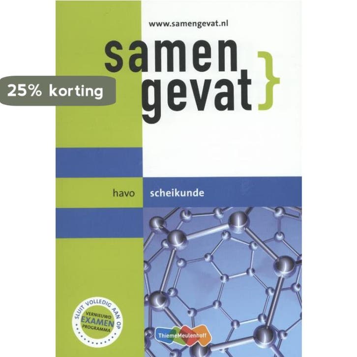 Samengevat - Havo Scheikunde 9789006078718, Boeken, Schoolboeken, Gelezen, Verzenden