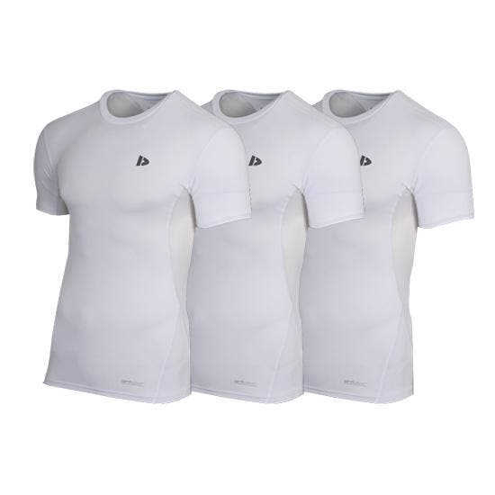 Donnay Donnay Heren - 3-Pack - Baselayer Shirt Korte Mouw  -, Kleding | Heren, T-shirts, Nieuw, Verzenden