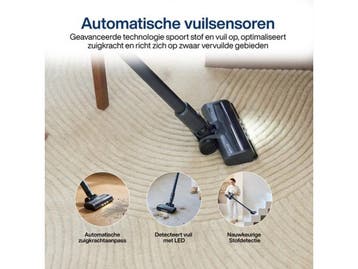 Samako CleanDetect Lite - Draadloze stofzuiger - 200W 22kPa, Verzenden, Zo goed als nieuw