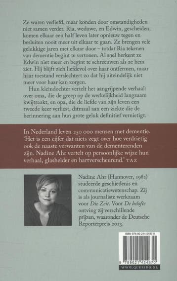 De belofte 9789021454870 Nadine Ahr, Verzenden, Gelezen, Nadine Ahr