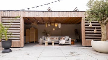EXCLUSIEVE DEAL! Plat dak van 12x3,5m voor maar €11.109!, Tuin en Terras, Overkappingen, Ophalen of Verzenden, Nieuw, Veranda