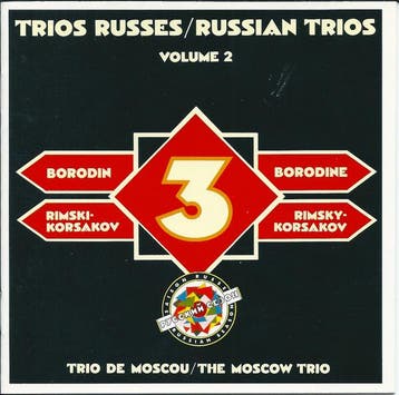 Borodine, Rimski-Korsakov - The Moscow Trio - Trios Russes /, Ophalen of Verzenden, Gebruikt