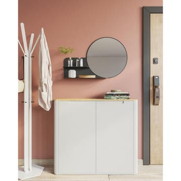 Gorillz Clever - Zwart, Huis en Inrichting, Woonaccessoires | Spiegels, Verzenden, Nieuw