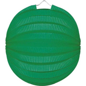 Groene feest lampionnen 22 cm - Lampionnen, Ophalen of Verzenden, Nieuw