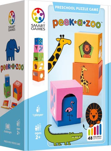 Peek-A-Zoo - Observatiespel | Smart Games - Educatieve, Verzenden, Nieuw