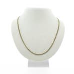 Gouden Prince of Wales schakelketting, Ophalen of Verzenden, Gebruikt, Overige kleuren, Goud