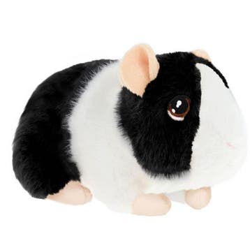 Keel Toys cavia knuffel - pluche - zwart - met geluid - 15, Verzenden, Nieuw