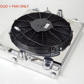 CSF 92-00 Honda Civic All-Aluminum Fan Shroud w/12in SPAL, Auto-onderdelen, Motor en Toebehoren, Ophalen of Verzenden, Nieuw