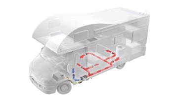 Webasto inbouwkit Air Top Pro 25 RV Comfort, Ophalen of Verzenden, Nieuw