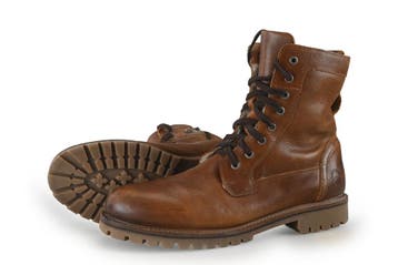 Travelin Veterboots in maat 46 Cognac, Kleding | Heren, Schoenen, Overige kleuren, Verzenden, Boots, Zo goed als nieuw