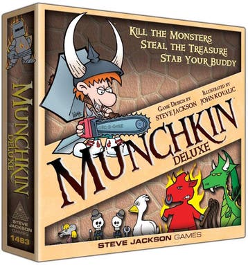 Munchkin Deluxe | Steve Jackson Games - Kaartspellen, Verzenden, Nieuw