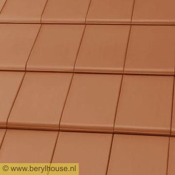 € 22,50 per m2 Gebakken vlakke dakpannen, Verzenden, Nieuw, 15 m² of meer, Dakpannen