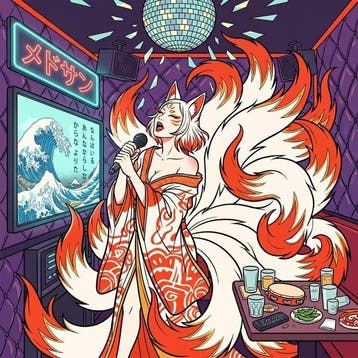 Medsan (XX) - Kitsune Karaoke Night () - UNIQUE WORK