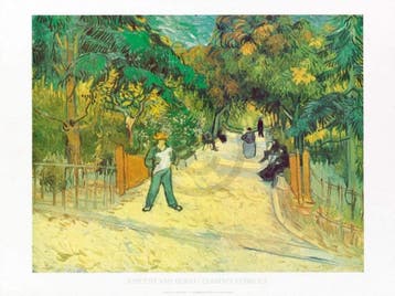 Kunstdruk Vincent Van Gogh - Giardini Publici 80x60cm, Verzenden, Nieuw