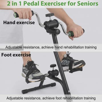 Compacte Hometrainer Fiets voor Benen en Armen - Verstelbare, Verzenden, Nieuw