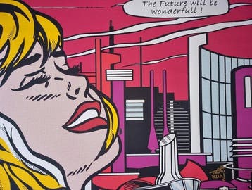Tushikuni - The future will be wonderfull - Roy Lichtenstein