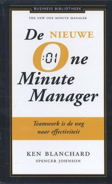 De nieuwe one minute manager / Business bibliotheek, Verzenden, Zo goed als nieuw, Spencer Johnson