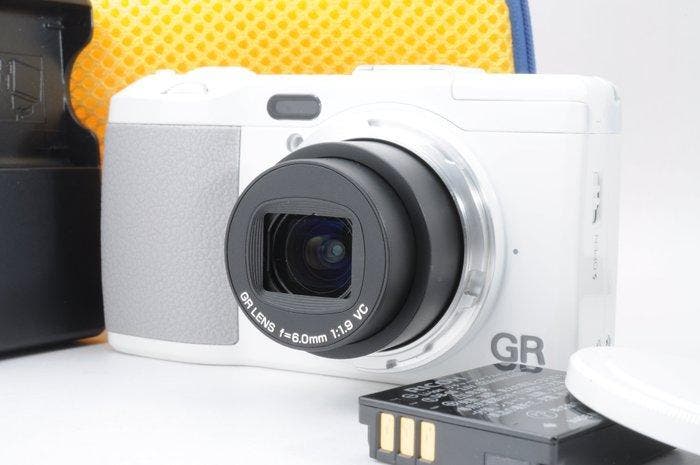 Ricoh GR Digital IVwhite Digitale camera, Audio, Tv en Foto, Fotocamera's Digitaal